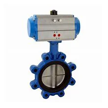 Pneumatik LT Convex Ear Soft Seal Butterfly Injap